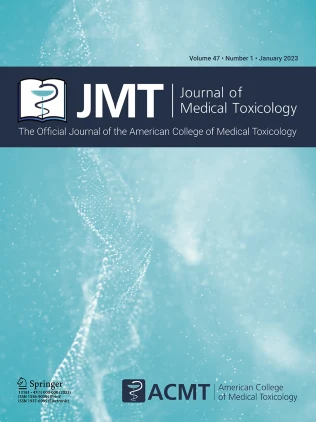 Journal of Medical Toxicology 期刊封面
