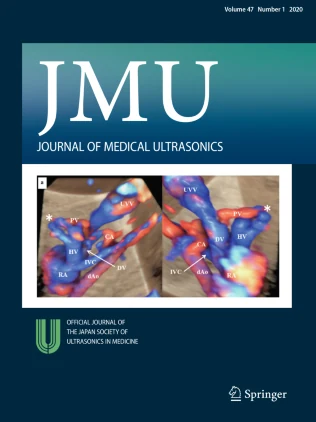 Journal of Medical Ultrasonics journal cover