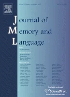 JOURNAL OF MEMORY AND LANGUAGE journal cover