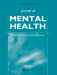 Journal of Mental Health journal cover