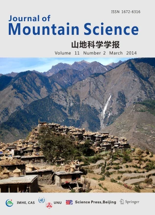 Journal of Mountain Science journal cover