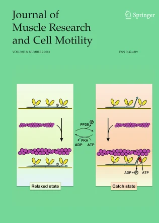 JOURNAL OF MUSCLE RESEARCH AND CELL MOTILITY journal cover