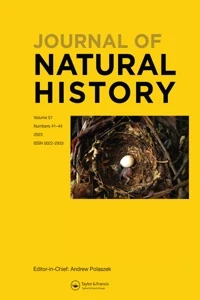 JOURNAL OF NATURAL HISTORY journal cover