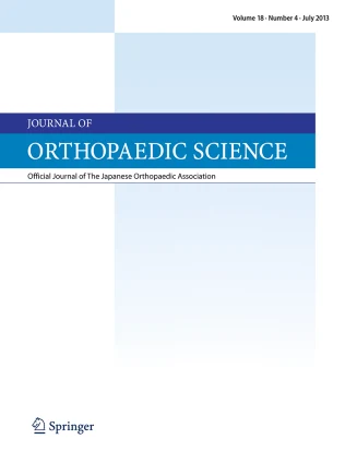 JOURNAL OF ORTHOPAEDIC SCIENCE 期刊封面