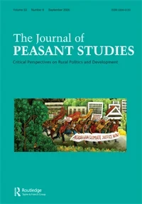 JOURNAL OF PEASANT STUDIES 期刊封面