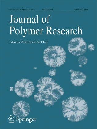 JOURNAL OF POLYMER RESEARCH 期刊封面