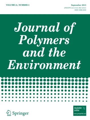 JOURNAL OF POLYMERS AND THE ENVIRONMENT journal cover