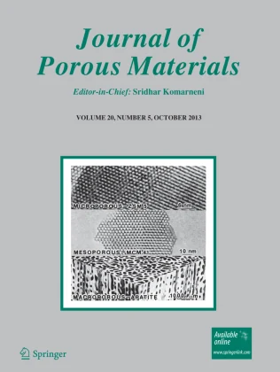JOURNAL OF POROUS MATERIALS 期刊封面