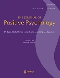 Journal of Positive Psychology journal cover