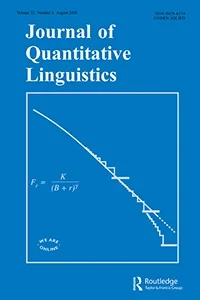 Journal of Quantitative Linguistics journal cover