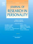 JOURNAL OF RESEARCH IN PERSONALITY journal cover