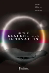Journal of Responsible Innovation 期刊封面