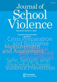 Journal of School Violence journal cover