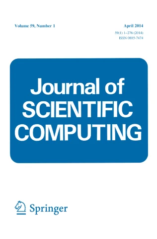 JOURNAL OF SCIENTIFIC COMPUTING journal cover