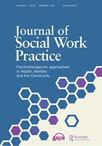 JOURNAL OF SOCIAL WORK PRACTICE journal cover