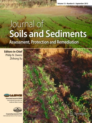 JOURNAL OF SOILS AND SEDIMENTS 期刊封面