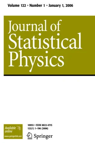 JOURNAL OF STATISTICAL PHYSICS journal cover