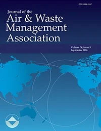 JOURNAL OF THE AIR & WASTE MANAGEMENT ASSOCIATION journal cover