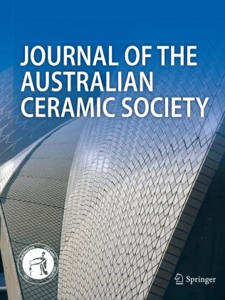 Journal of the Australian Ceramic Society 期刊封面