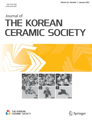 Journal of the Korean Ceramic Society 期刊封面