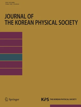 JOURNAL OF THE KOREAN PHYSICAL SOCIETY 期刊封面