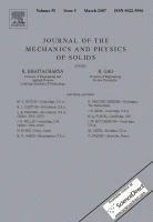 JOURNAL OF THE MECHANICS AND PHYSICS OF SOLIDS journal cover