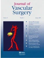 JOURNAL OF VASCULAR SURGERY journal cover