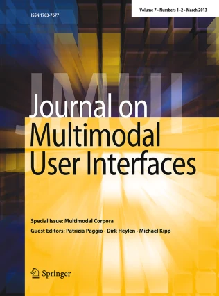 Journal on Multimodal User Interfaces journal cover