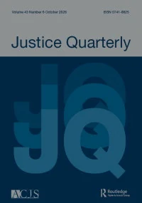 JUSTICE QUARTERLY journal cover