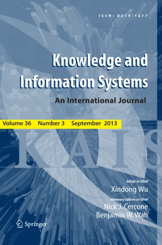 KNOWLEDGE AND INFORMATION SYSTEMS 期刊封面