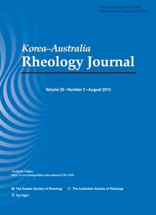 KOREA-AUSTRALIA RHEOLOGY JOURNAL journal cover