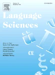 LANGUAGE SCIENCES journal cover