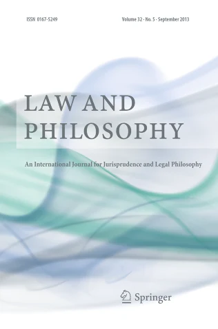 LAW AND PHILOSOPHY journal cover