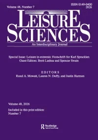 LEISURE SCIENCES 期刊封面