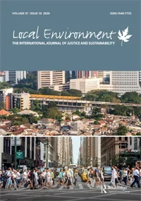 Local Environment journal cover