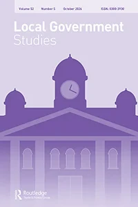 LOCAL GOVERNMENT STUDIES journal cover