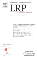 LONG RANGE PLANNING journal cover