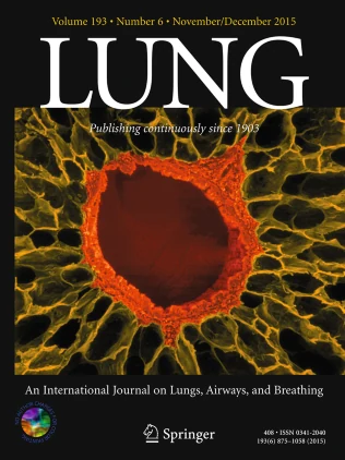 LUNG journal cover