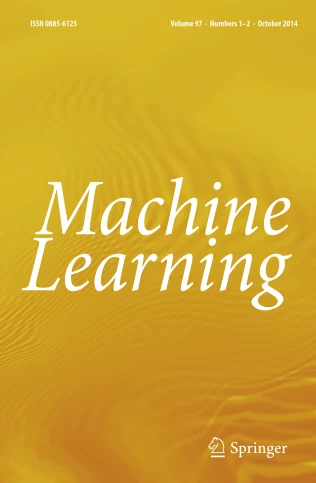 MACHINE LEARNING journal cover