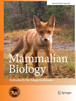MAMMALIAN BIOLOGY journal cover