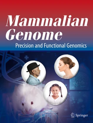 MAMMALIAN GENOME journal cover