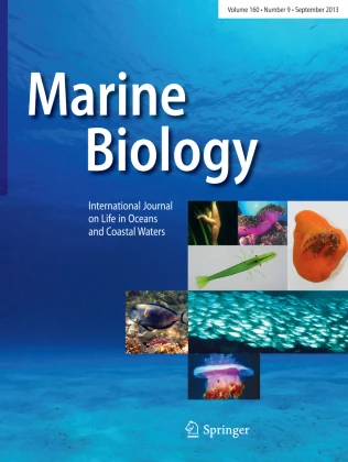 MARINE BIOLOGY journal cover
