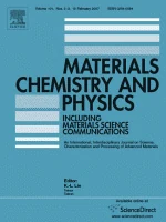 MATERIALS CHEMISTRY AND PHYSICS 期刊封面