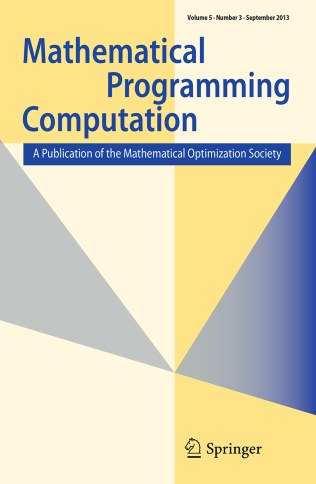 Mathematical Programming Computation 期刊封面