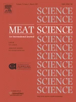 MEAT SCIENCE journal cover