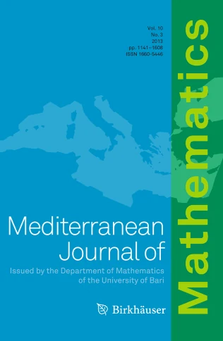 Mediterranean Journal of Mathematics journal cover