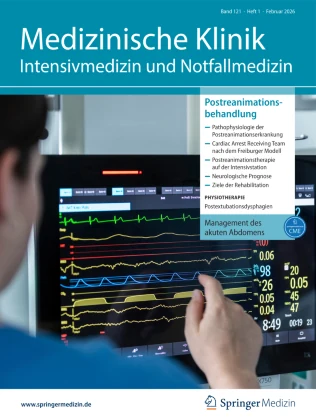 Medizinische Klinik-Intensivmedizin und Notfallmedizin journal cover