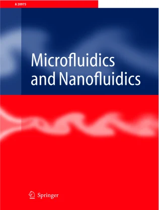 Microfluidics and Nanofluidics journal cover