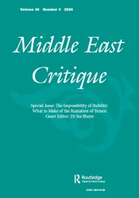Middle East Critique journal cover
