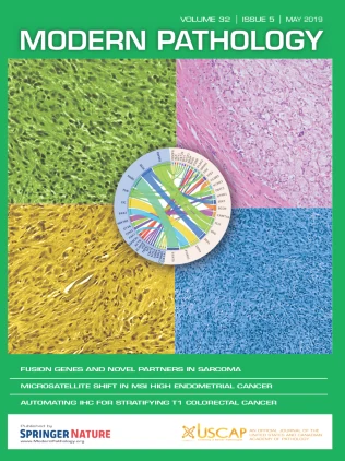 MODERN PATHOLOGY journal cover